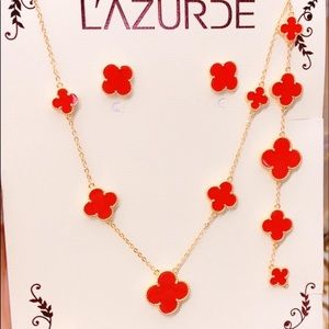 Set , Brazilian gold (gold plated) good quality